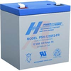 Battery,Sealed Lead Acid,12v,5.5ah,HighDischarge Rate, Flame Retardant Case -- 70115570