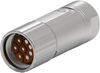 Circular Connector, Plug, 8Pos, Cable; Product Range Intercontec - Te Connectivity - 73AH9753 - Newark, An Avnet Company