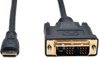Mini Hdmi To Dvi Monitor Cable, 3Ft, Blk; Connector Type A Eaton Tripp Lite - 41Y9601 - Newark, An Avnet Company