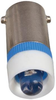 Led Bulb, Ba9S, Blue, T-3 1/4; Lamp Base Type Vcc (Visual Communications Company) - 94W7272 - Newark, An Avnet Company