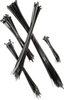 125 pc 4" to 15-1/2" Black UV-coated Cable Ties - 8105520 - Princess Auto Limited