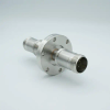 MS Series, Multipin Feedthrough, 6 Pins, 700 Volts, 10 Amps per Pin, Double-Ended w/ Air & Vacuum-side Connectors, 2.75″ Conflat Flange - A1834-1-CF - MPF Products, INC.