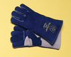 1250 Stick Welding Gloves - Side split cowhide welding gloves, double reinforced thumb > SIZE - L > STYLE - 12/Pr/Pk > UOM - Pair -- 1250-L - Image