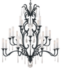 N6704-254 Twenty Light Chandelier - N6704-254 - Minka Group
