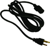 Power Cord, Nema5-15P/iec, 7Ft, 10A, Black; Connector Type A Alpha Wire - 88K1446 - Newark, An Avnet Company
