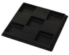 Protektive Pak Plastic ESD / Anti-Static Small Component Carrier 37788 - 4 5/16 in Length - 4 5/16 in Wide - PROTEKTIVE PAK 37788 - R. S. Hughes Company, Inc.