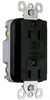 GFCI Duplex Receptacle -- S1595-BKCC8