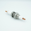 E-Beam High Power Feedthrough, 12,000 Volts, 1 Pin, 1″ Baseplate Bolt - A4475-2-BP - MPF Products, INC.