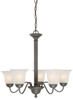 SL881163 Mid. Chandeliers-Glass Up - 428568 - Capital Lighting, Inc.