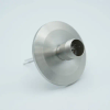 Multipin Feedthrough, 3 Pins, 500 Volts, 3.5 Amps per Pin, 0.032″ Dia Conductors, 2.16″ QF / KF Flange - A1622-2-QF - MPF Products, INC.