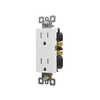 15 Amp Tamper Resistant Decorative Outlet, Side Wire & Push Wire, Residential Grade - 2007A - Suzhou Ele Mfg Co., Ltd.