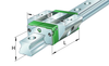 Linear Guides & Carriages - KWVE45-B-EC-UG-V2-G2 - Pacific International Bearing, Inc.