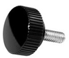 Knurled Knob, External Threaded Steel Zinc Plated -- KD-1108 - Image