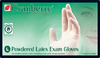 Cranberry Original Lightly-Powdered Latex Exam Gloves - Image