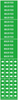 Brady B-946 White on Green Vinyl Self-Adhesive Pipe Marker - 2 1/4 in Height - 1/2 in Character Height - 2 3/4 in Length - Printed Msg = BOILER FEED with Right Arrow - 7032-3C - 754476-81487 - R. S. Hughes Company, Inc.