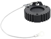 Cap, 9Pos, Rcpt, Black; Accessory Type Amphenol Sine/tuchel - 66W6600 - Newark, An Avnet Company