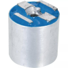 Disc & Cylindrical Magnet - Holding Capacity - 222.4 N | 50 lbf; Overall Length - 25.4 mm | 1.000 in -- MAG-222 - Image