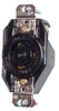 Receptacle, 3P4W, 20A 250V; Connector Type Hubbell Wiring Devices - 09J8804 - Newark, An Avnet Company