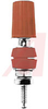Binding Post; Insulated Binding Post; Tin; Molded Polycarbonate; Red; #6-32 - 70210915 - Allied Electronics, Inc.
