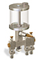 (Formerly B3153-12X-3F), Multiple Feed Manual Lubricator, 9 oz Pyrex Reservoir, 3 Feeds - B3153-009P03B111GW - Oil-Rite Corp.