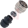 connector,metal circular,str plug,bayonet coupling,rj45 ethernet,nickel finish -- 70026480