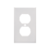 1-Gang Duplex Wall Plates, Metal Jumbo Size Textured Finish - 21JWS - Suzhou Ele Mfg Co., Ltd.