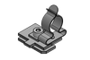 EMC Shield Clamps for C Section Rails C30- with or without Integrated Strain Relief - 36257.100 - icotek Corp