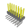 Headers, Male Pins - 612-HTSW-107-25-L-D-RA-ND - DigiKey