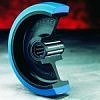 Rubber tyre on Nylon centre - WRN20 - Plasticwheels Ltd.