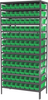 Shelving, Steel Shelving Kit, 18x36x79, 96 Bins - AS1879128G - Akro-Mils, Inc.