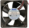 127x127x38mm, 12VDC, 107 CFM, 2 Wire Leads, Ball Bearing DC Axial Fan -- FAD1-12738CBLW12 - Image