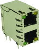 Cat5 Rj45 Modular Jack, 8 Position, 2 Port; Modular Connector Type Amp - Te Connectivity - 73M8568 - Newark, An Avnet Company