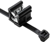 Outside Serrated Cable Tie & Edge Clip, 8.0 Long, Ec20, 3-6 Mm Panel, 50Lb, Pa66Hs, Black, 500/pkg Rohs Compliant Hellermanntyton - 75Y4292 - Newark, An Avnet Company