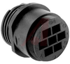 Connector; 7; Receptacle; Wire; 23; AllPlastic; 1-3/8-18 UNEF-2A; Free Hanging - 70082973 - Allied Electronics, Inc.