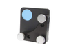 Mirror Mount, Classic, Corner, 1.0 in., 3 Knobs - 9809NF - Newport MKS