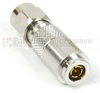 SMA Male (plug) to 1.0/2.3 Plug (Male (plug)) Adapter, Tri-Metal Plated Brass Body, 1.2 VSWR - SM5542 - Fairview Microwave Inc.