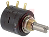 Pot;Hybrid;Rest 10 Kilohms;Panel;10 Turns;Pwr-Rtg 2W;Shaft Dia 0.25in - 70089260 - Allied Electronics, Inc.