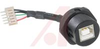 cable assembly,plastic circular usb-b jam nut receptacle w/cord to 5-pin connect - 70026544 - Allied Electronics, Inc.