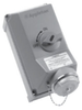 Pin and Sleeve Receptacle with Disconnect -- ASR6034 - Image