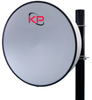 0.9M | 3 Ft High Performance Parabolic Antenna, Dual Polarized, N-Type, 10.7-11.7 GHz, Ubiquiti Airfiber® 11FX -- KP-11PDFX-3 - Image