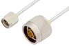 SMA Male to N Male Cable 60 Inch Length Using PE-SR405FL Coax - PE3657-60 - Pasternack