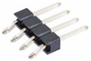 Conn, R/a Header, 4Pos, 1Row, 2.54Mm Rohs Compliant Harwin - 45AJ6361 - Newark, An Avnet Company