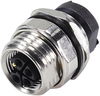 Sensor Connector, M12, Rcpt, 5Pos; Product Range Harting - 06AC6782 - Newark, An Avnet Company