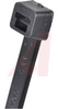 Cable Tie; Black; 15-1/4 in.; 0.30 in.;120 lbs. Tensile Strength, Maximum - 70163636 - Allied Electronics, Inc.