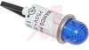 Neon Ind .50inch Blue 230VAC Dome 6inchLds - 70117742 - Allied Electronics, Inc.