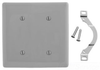 Standard Wall Plate - NP24GY - Hubbell Incorporated