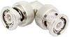 RA BNC Male (Plug) to BNC Male (Plug) Adapter, Nickel Plated Brass Body, High Temp - FMAD1150 - Fairview Microwave Inc.