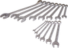 14 Pieces 12 Point Metric Mirror Chrome Wrench Set -- MC214 - Image