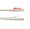 10FT White CAT5e 350MHz Patch Cable UTP CM Locking Snagless - C5EPC70-WH-10 - Black Box