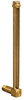 Vented Long Elbow Brass Liquid Level Gage, 7 17/32” Sight Opening, 1/2” Diameter Glass, 3/8” Male NPT Mounting Thread - B1149-33 - Oil-Rite Corp.